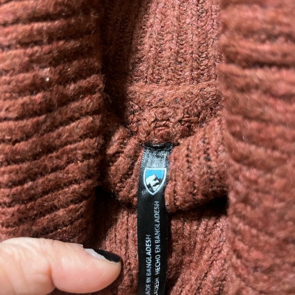 Kuhl Sienna Sweater in Cinnamon. Size LG - Picture 5 of 5